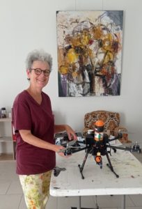 Francine coullet, pilotage à distance de drones