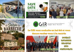 Agenda des événements GIR de septembre 2026 en Sologne Berry Touraine
