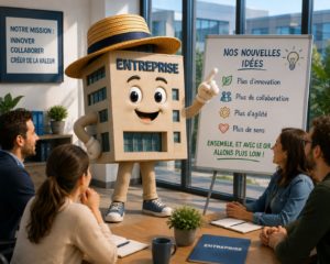 Entreprise revenue avec nouvelles idées