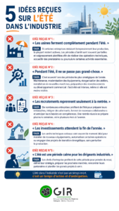 5 idées reçues sur l'été dans l'industrie