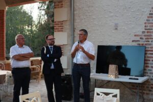Emmanuel Regent, président fondateur de Biodiversio, à la soirée du GIR