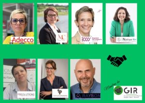 Accompagnement RH et formation, membres du GIR