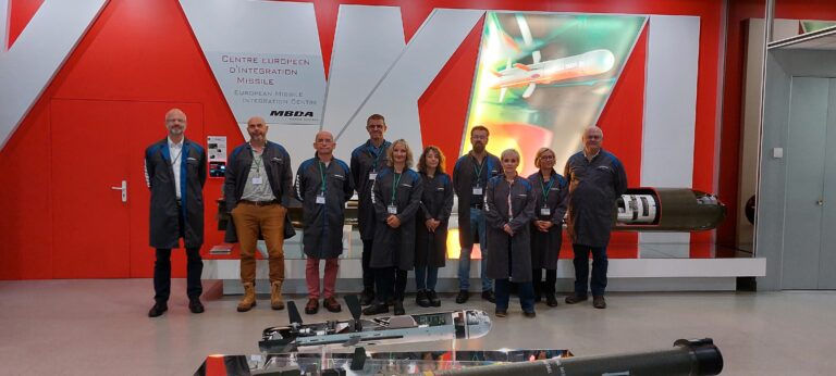 Visite d'entreprise MBDA par des membres du GIR Sologne Berry Touraine