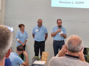 Laurent, Philippe et Valérie, repreneurs de TESTARD 1976 en 2025