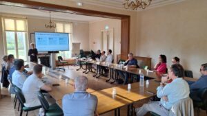 Participants à la table ronde cybersécurité au Domaine de Villemorant, Neung-sur-Beuvron