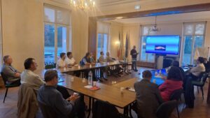 Participants à la table ronde cybersécurité au Domaine de Villemorant, Neung-sur-Beuvron